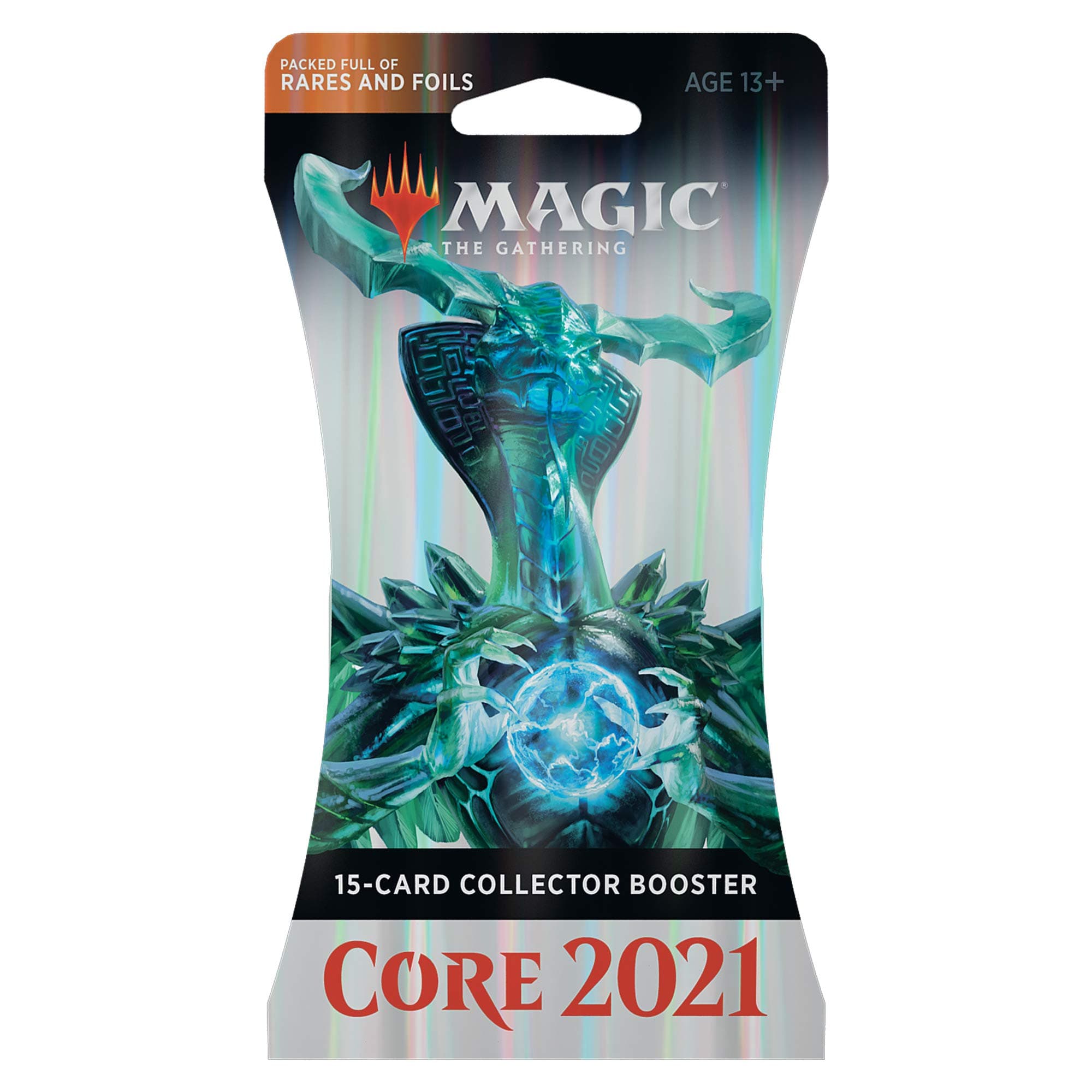 Magic The Gathering Core Set 2021 (M21) Collector Booster | 15 Cards | Min. 4 Rares Per Pack