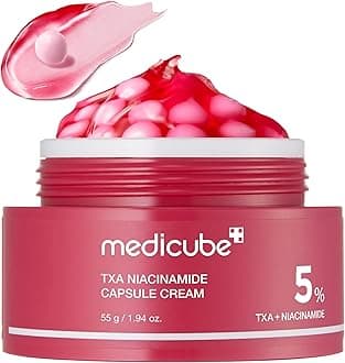 Capsule Cream with TXA + Niacinamide | Dual Radiance Moisturizer Ideal for Use After Spot Care, Uneven Skin Tone & Texture & Hydration | Korean Skincare, 1.94 oz | Tranexamic Acid