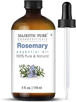 Rosemary Essential Oil - 100% Pure & Premium Rosemary Oil for Hair Growth, Skin, Face, Aromatherapy & Diffuser - 4 fl oz