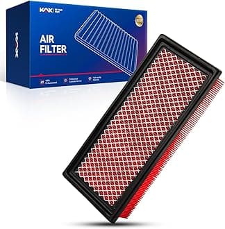 KAX Premium Engine Air Filter, GAF031 (CA10242) Replacement for Explorer, Edge, Flex, Fusion, Taurus, MKS, MKT, MKX, MKZ, Mzd6, CX9, Sable, Protect and Improve Engine Performance