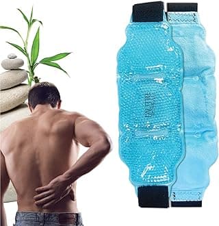 USA Merchant | Hot/Cold Plush Lower Back Gel Bead Wrap | Freeze Therapeutics by L'AUTRE PEAU | Relief for Tension, Injuries, Swelling, Aches, Bruises, Muscle Pain, Stress Relief, Strain & Stiffness