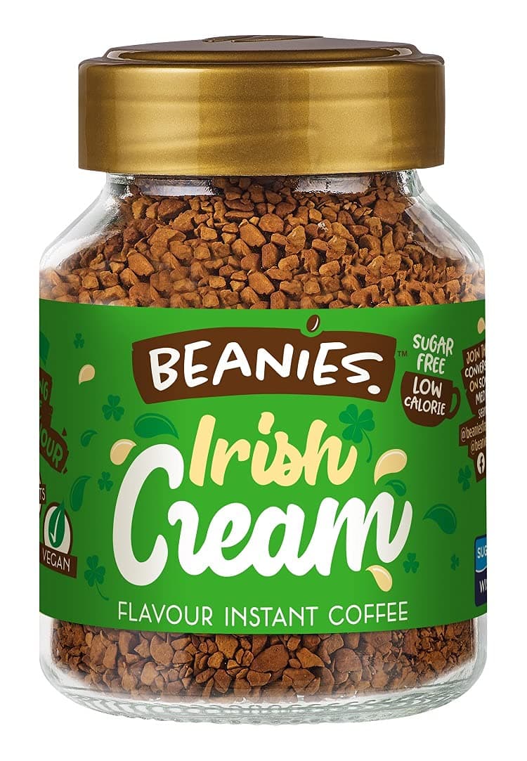 Beanies Irish Cream Flavour Instant Coffee,50 g (Pack of 1)