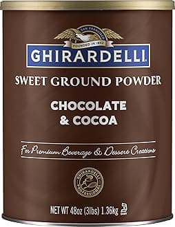 Chocolate Sweet Ground Chocolate and Cocoa for Baking Desserts (3lbs)