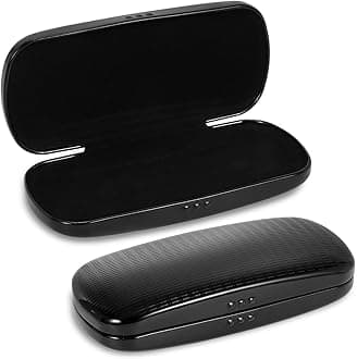 - Metal Eyeglass Case, Glasses Case Hard Shell, Aluminum Spectacles Sunglasses Case for Men Women, Reading Glasses Holder