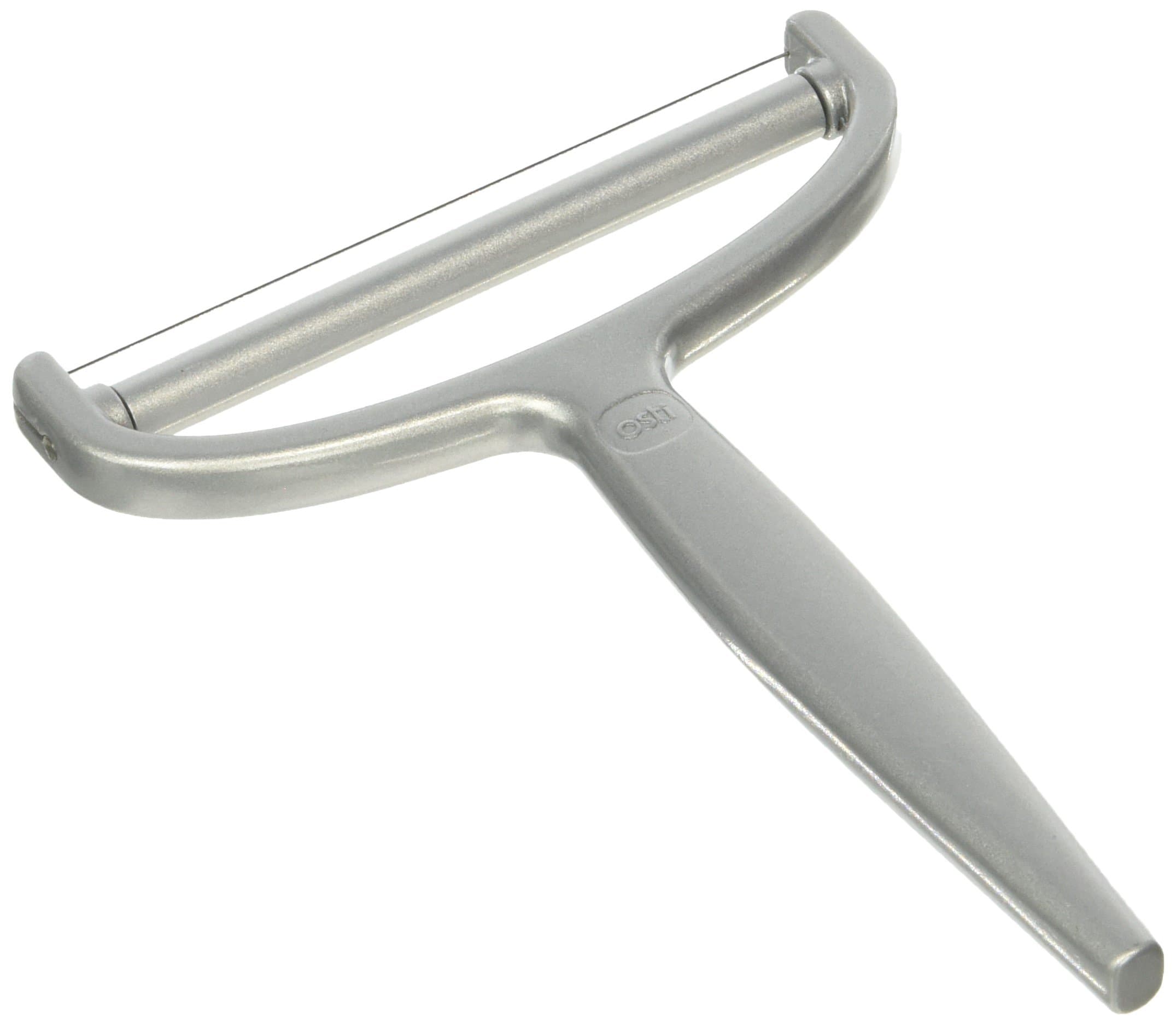 Osti cheese slicer in aluminium with roll and permanent wire