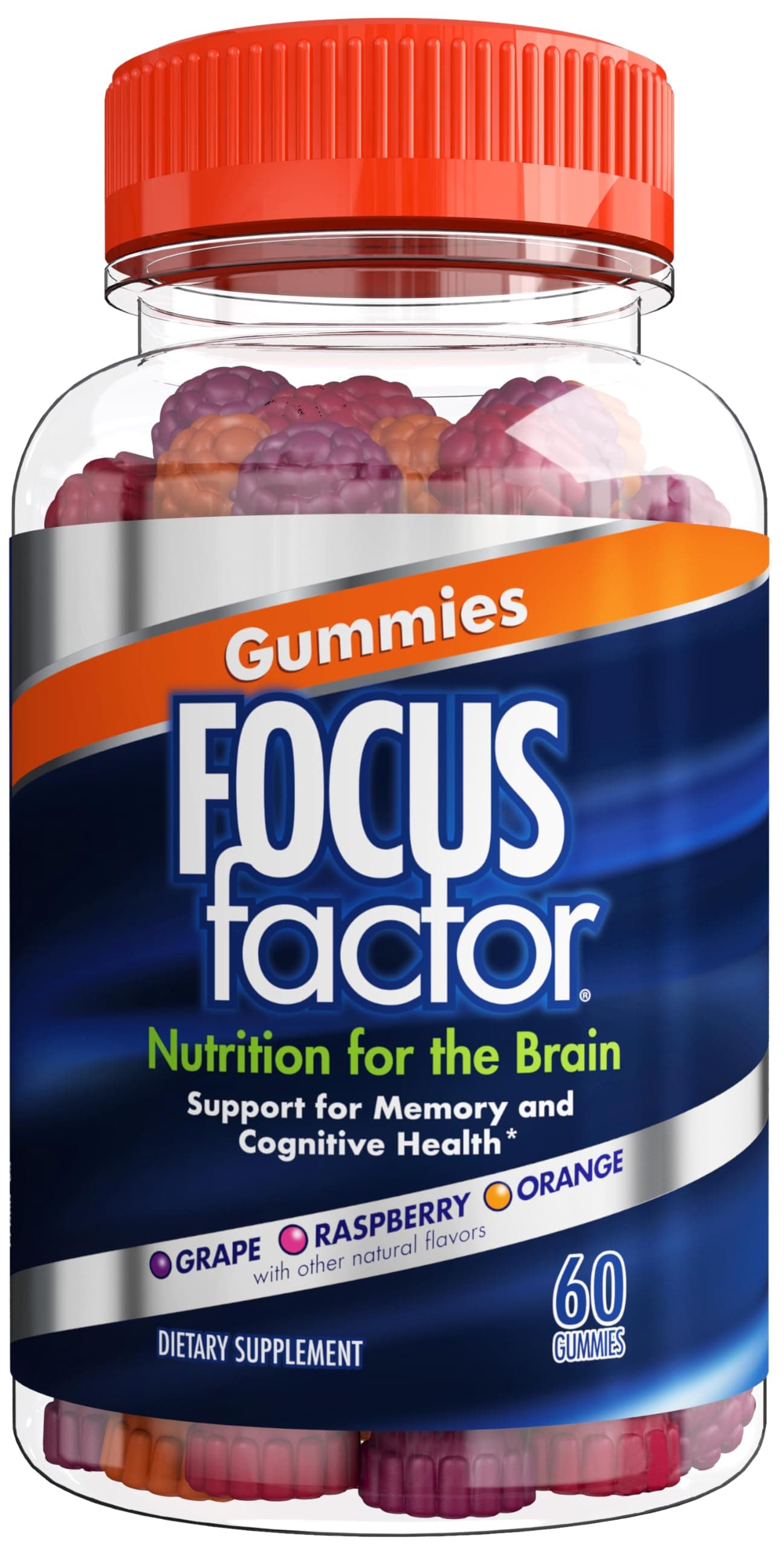 Focus Factor Nootropic Gummies 60 Count