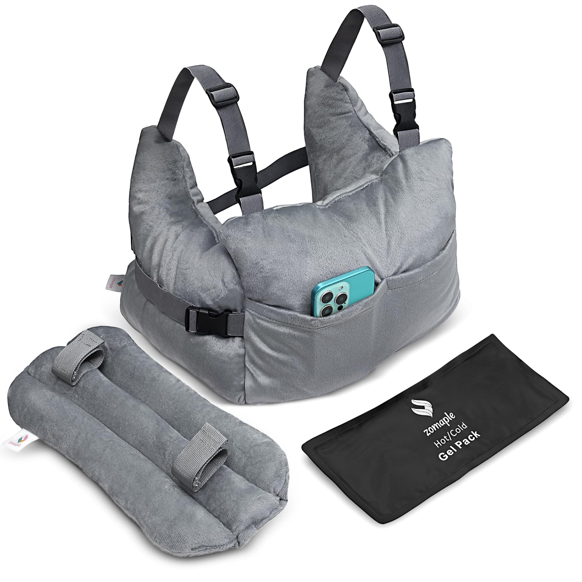 Post Mastectomy Pillow for Breast Cancer Surgery - Portpacemaker Healing Support C-Incision and Cardiac Surgery Recovery - Breast Protector Pillow for Mastectomy