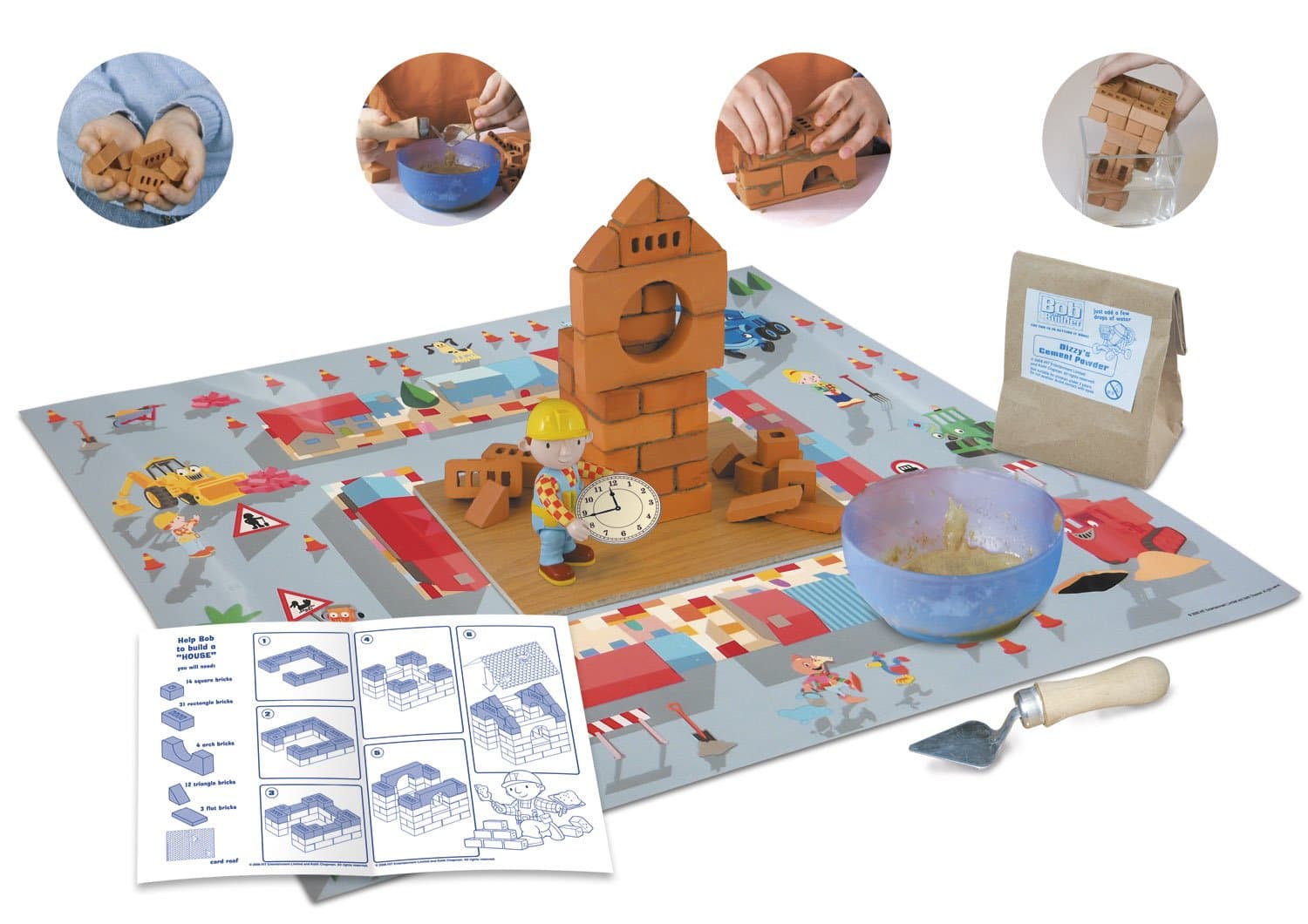 Build It With Bob the Builder - 50 Real Brick Building Set