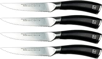 Rockingham Forge Equilibrium Stainless Steel 11.5cm Steak Knife Set x4
