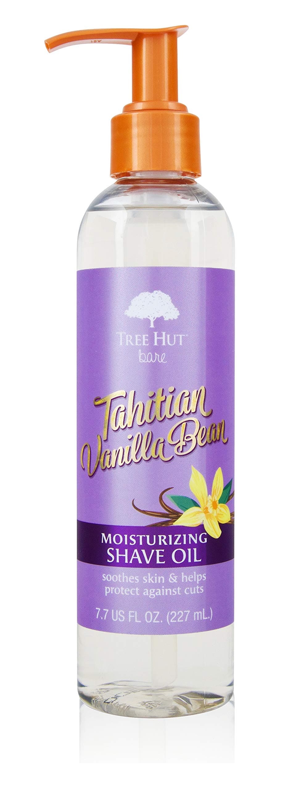 bare Moisturizing Shave Oil, Tahitian Bean, Vanilla, 7.7 Fl Oz