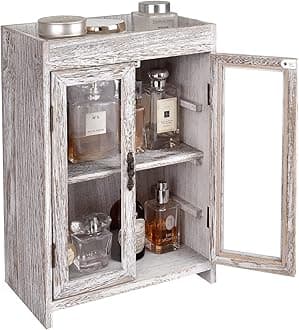 Wooden Perfume Countertop Storage Cabinet