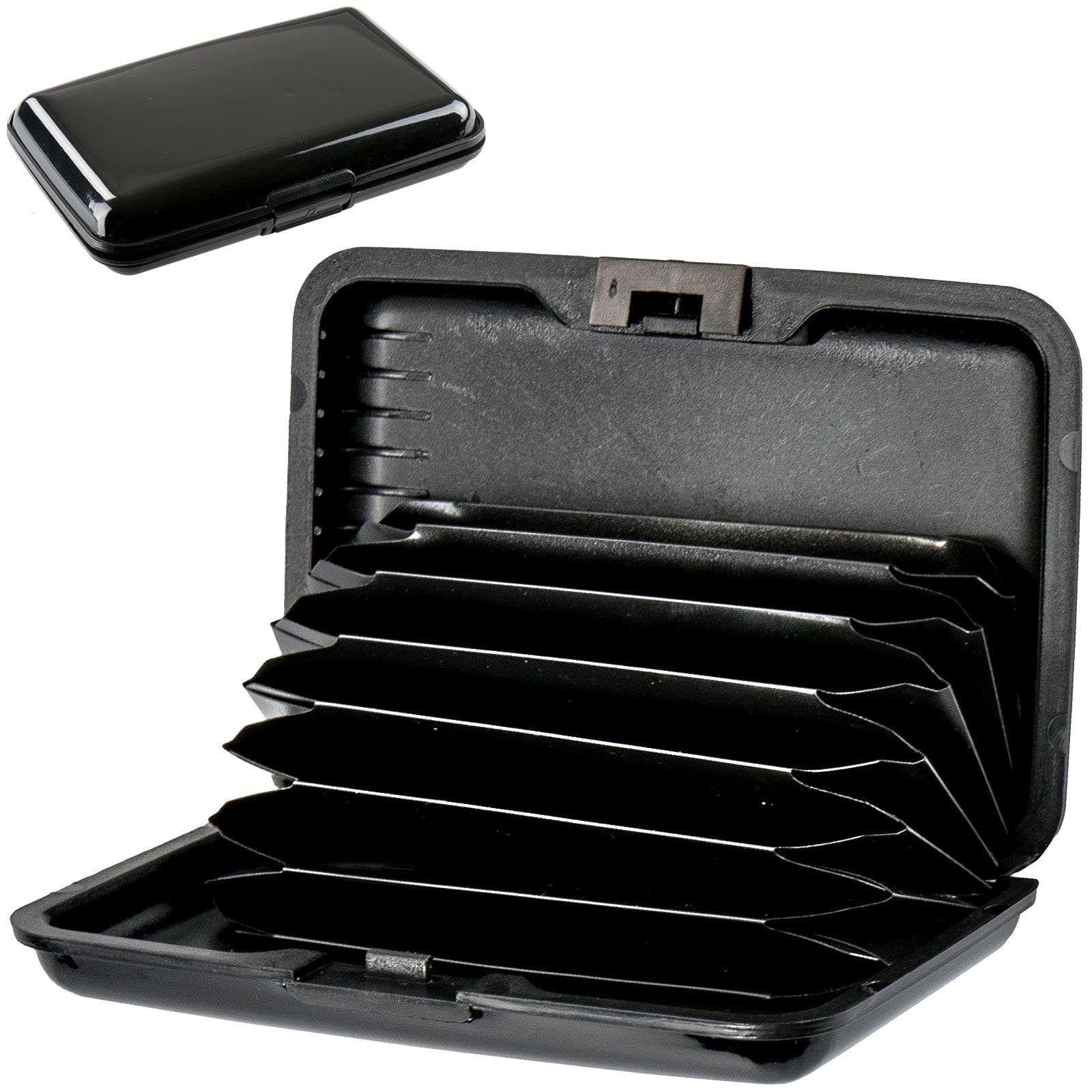 2pk Amazing Slim Thin RFID Security Credit Card Holder Wallet Case Men Women