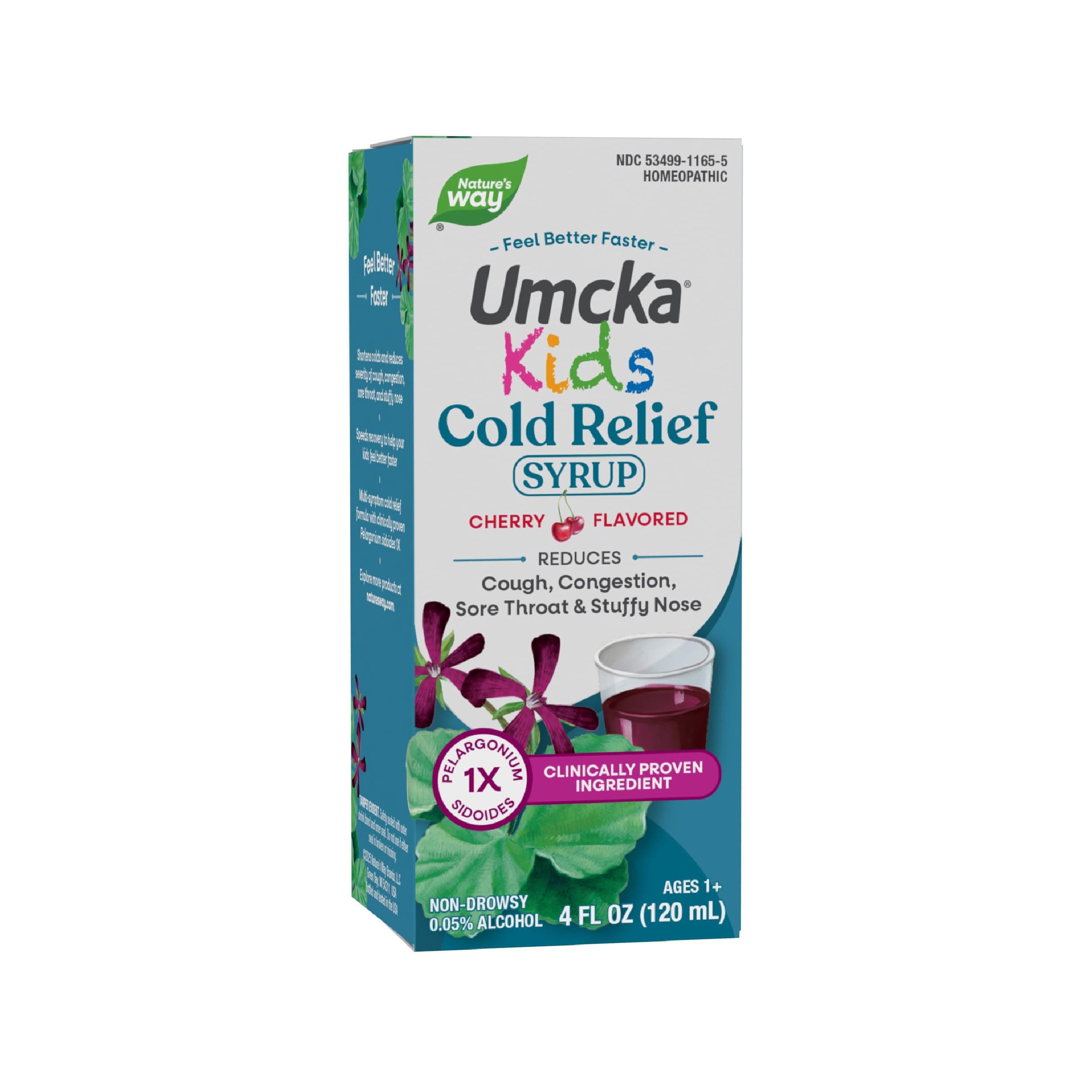 Nature's Way Umcka Children Syrup, Cherry 4oz