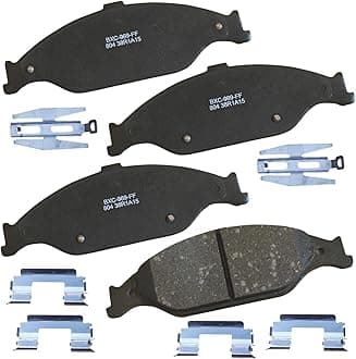 Premium SBC804 Ceramic Front Brake Pads for Ford Mustang 2004-1999