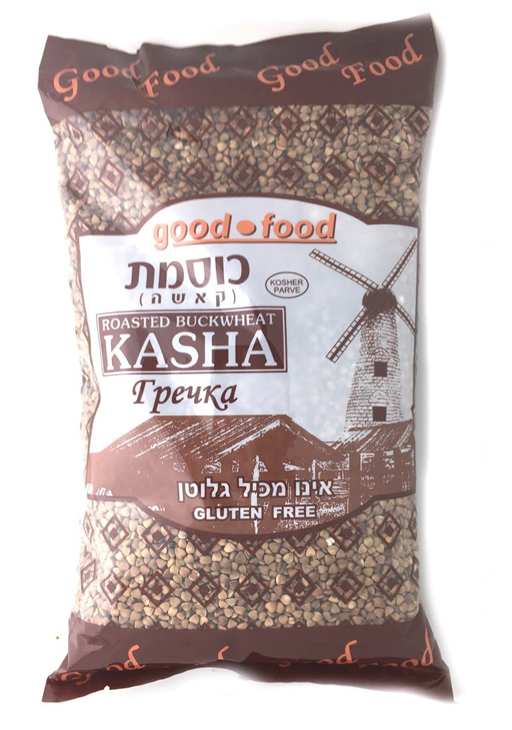 Roasted Buckwheat Kasha, Buckwheat Groats, Kosher 2 lbs