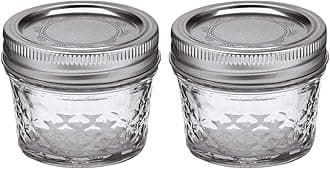 Ball Mason 4oz Quilted Jelly Jars with Lids and Bands, Set of 2