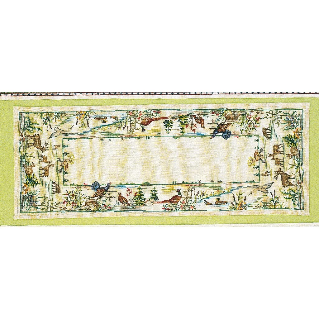 Eva Rosenstand Wildlife Table Runner Cross Stitch Kit