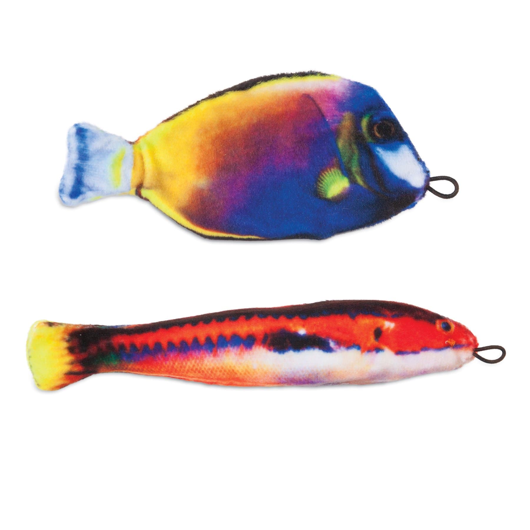 Jackson Galaxy Catch of The Day-Fish (2 Pack) Cat Toys Stuffed with Catnip