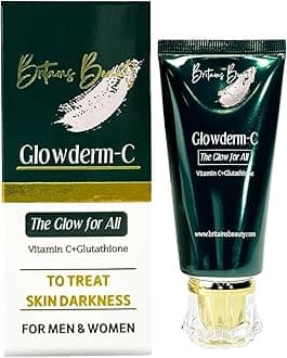 Glowderm-C Vitamin C & Glutathione Face Cream – Hydrating & Brightening Moisturizer for Even Skin Tone, Reduces Dullness & Dark Spots, Unisex, 50g