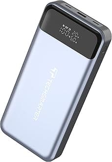 30000mAh 130W USB-C Super Fast Charging Laptop Power Bank, Portable Charger For iPhone 16, 15, 14, Samsung Galaxy S25, S24, S23, iPad Air/Pro, MacBook Air/Pro, Chromebook, Steam Deck, Dell, HP