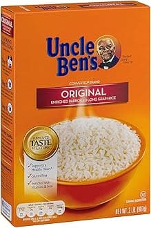 Enriched Parboiled Long Grain Rice, Original, 32oz Box (Pack of 4)