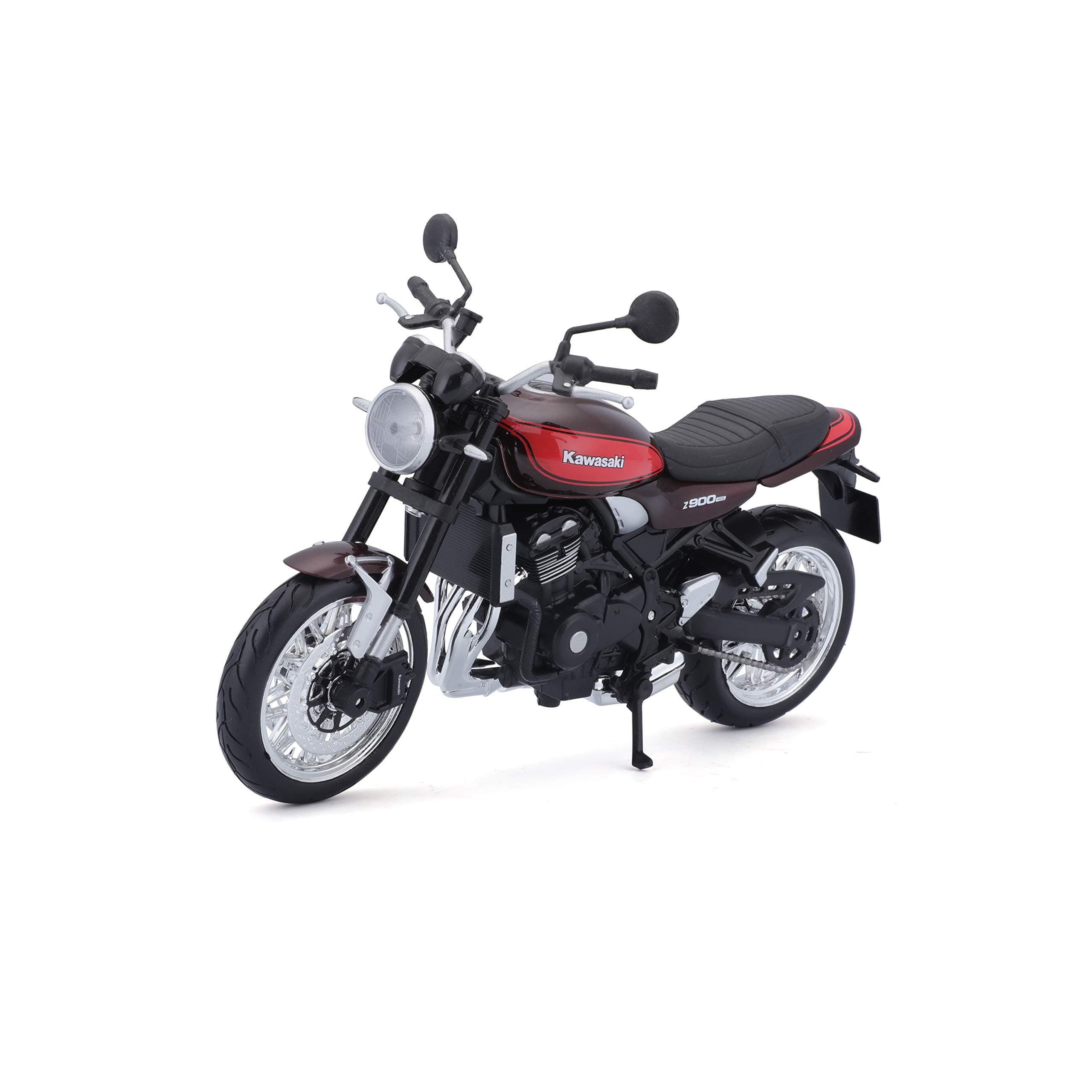 Bauer Spielwaren 5-18990 Model Motorcycle, Brown-Orange