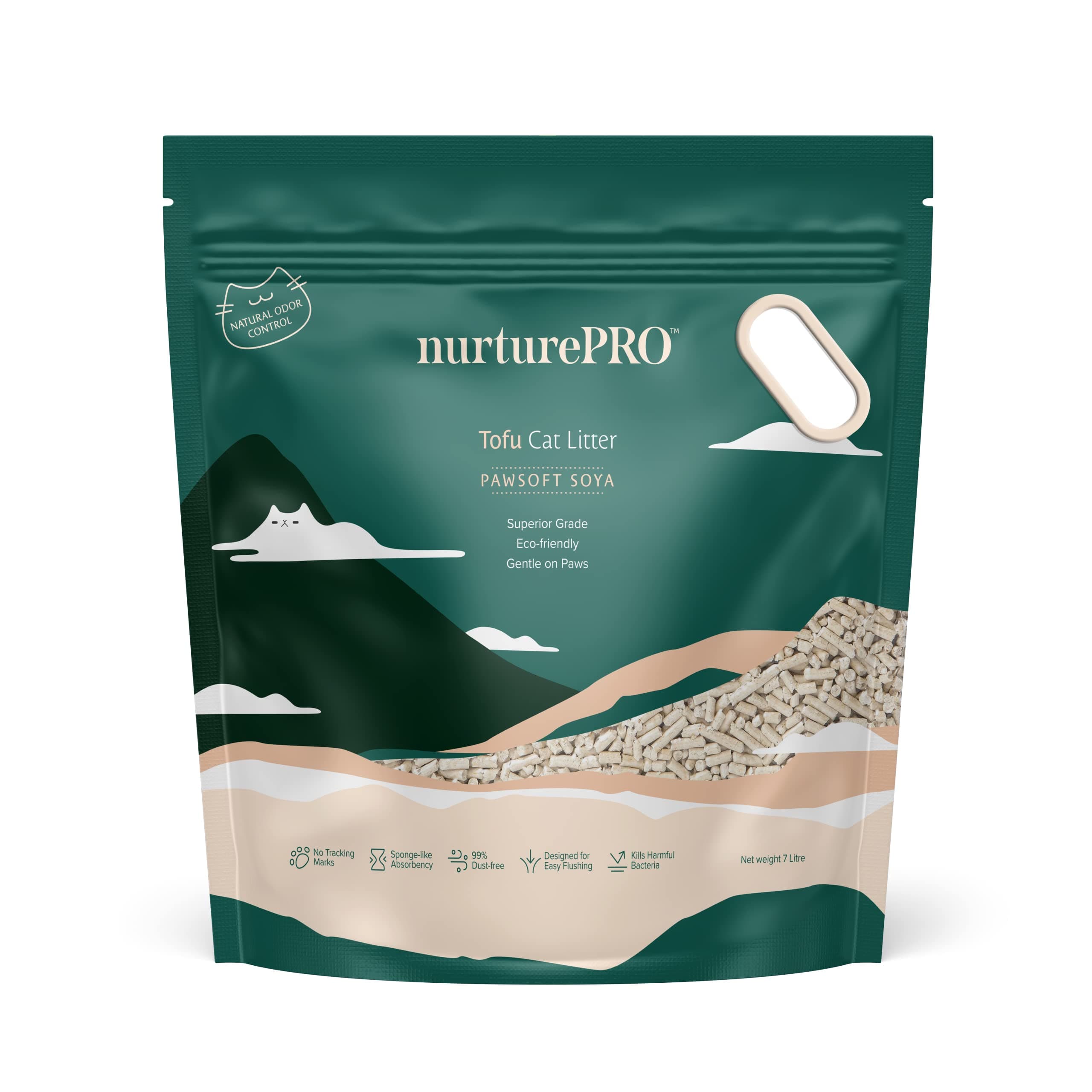 Nurture Pro Tofu Cat Litter (Original) 6L