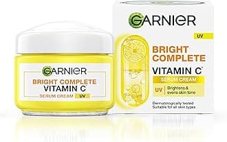 Skin Naturals Bright Complete Vitamin C Serum UV Cream, Vitamin C Day Cream for Sun Protection and Skin Brightening - Suitable For all Skin Types, 45g