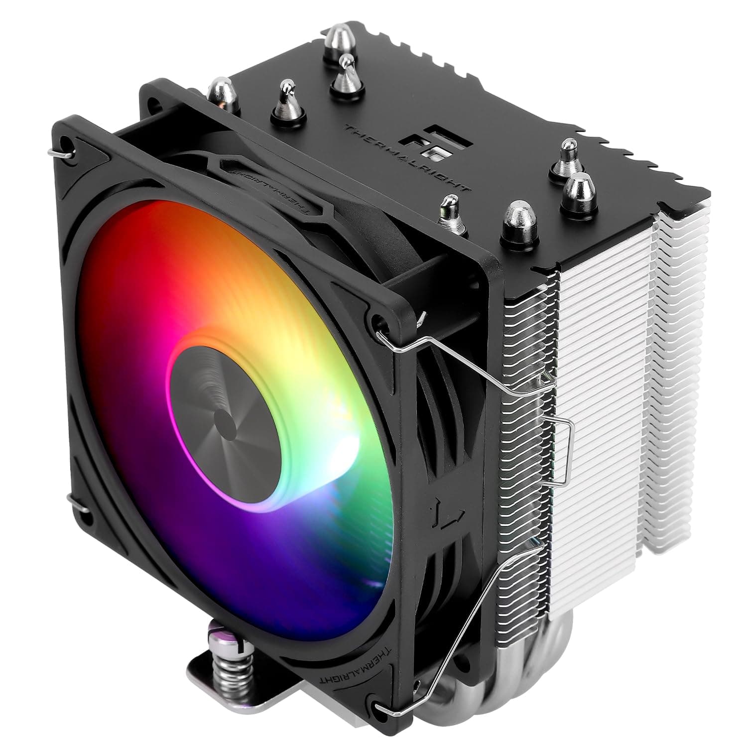 Assassin X 90 SE ARGB CPU Air Cooler, AX90SE ARGB, 2200RPM Speed,4 Heat Pipes, 92mm PWM Quiet Fan CPU Cooler, 118mm High,for AMD AM4 AM5/Intel 1700/1150/1151/1200, CPU PC Cooling