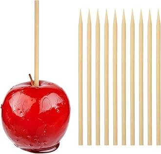 Wooden Candy Apple Skewer Sticks