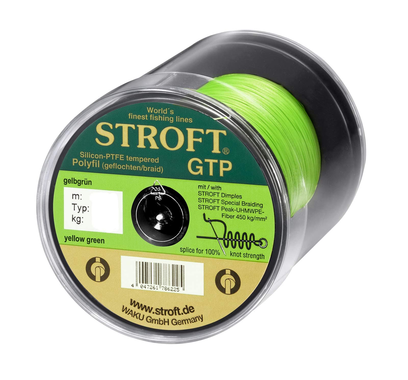Line STROFT GTP Type S Braided 1000m Yellow Green