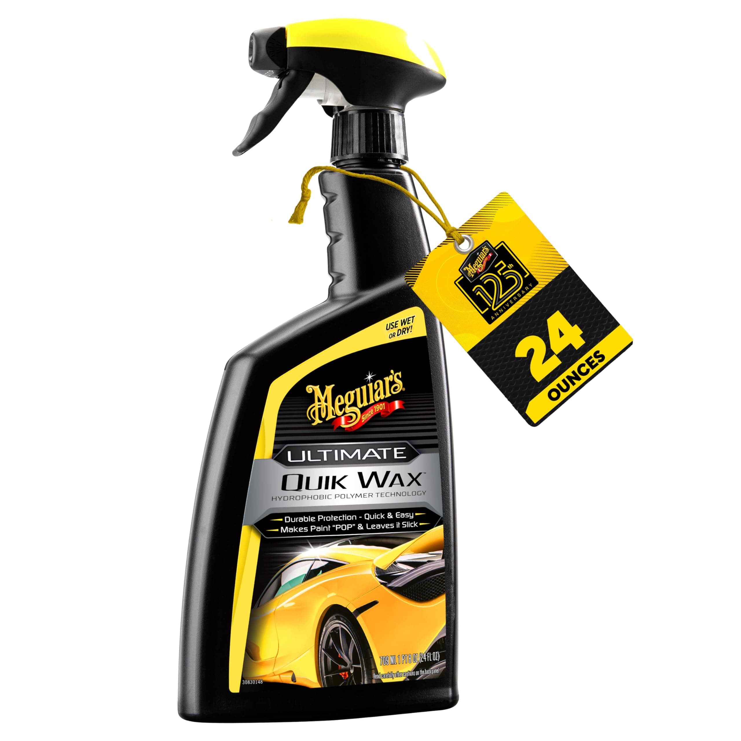 Ultimate Quik Wax, Durable Protection, Quick and Easy - 24 Oz Spray Bottle