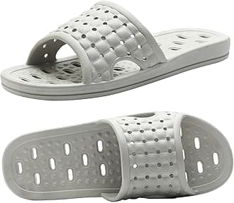 Bath Slippers with Drainage Holes Quick-Drying Non-Slip Dormitory Home Bathroom Slippers Unisex