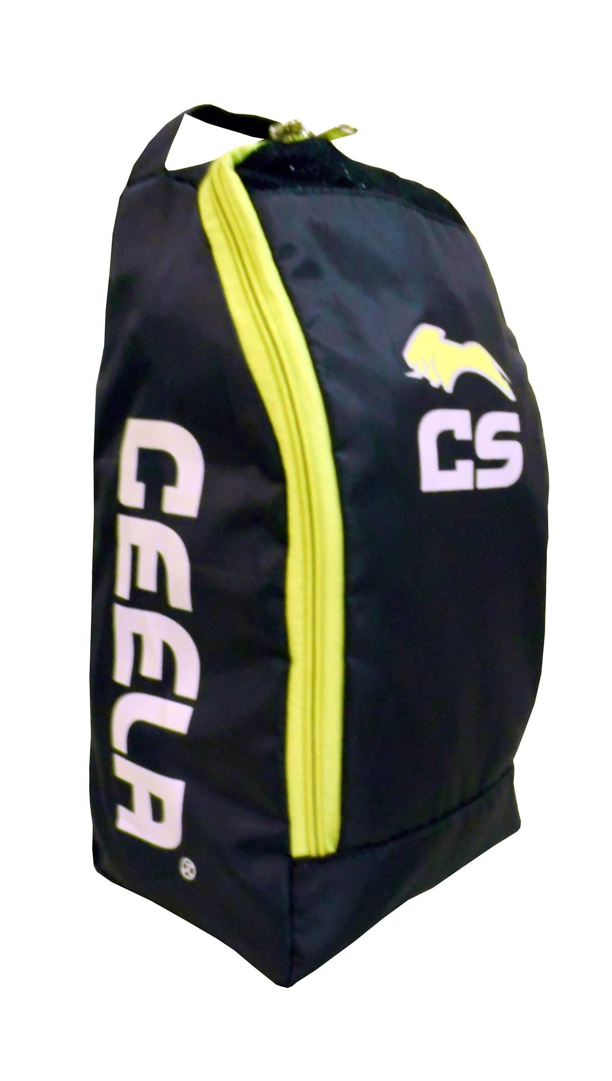 CS-TBBY-01 Polyester Sports Training Shoe Bag (Black/Green)
