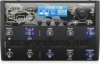 VOICELIVE 3 EXTREME Unrivaled Vocal and Guitar Effects Performance Floor Pedal with Backing Tracks, Looping, Automation and Audio Recording
