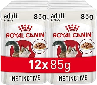 Royal Canin Feline Health Nutrition Instinctive Adult Cats Gravy 12X 85gm Cat Wet Food Pouches