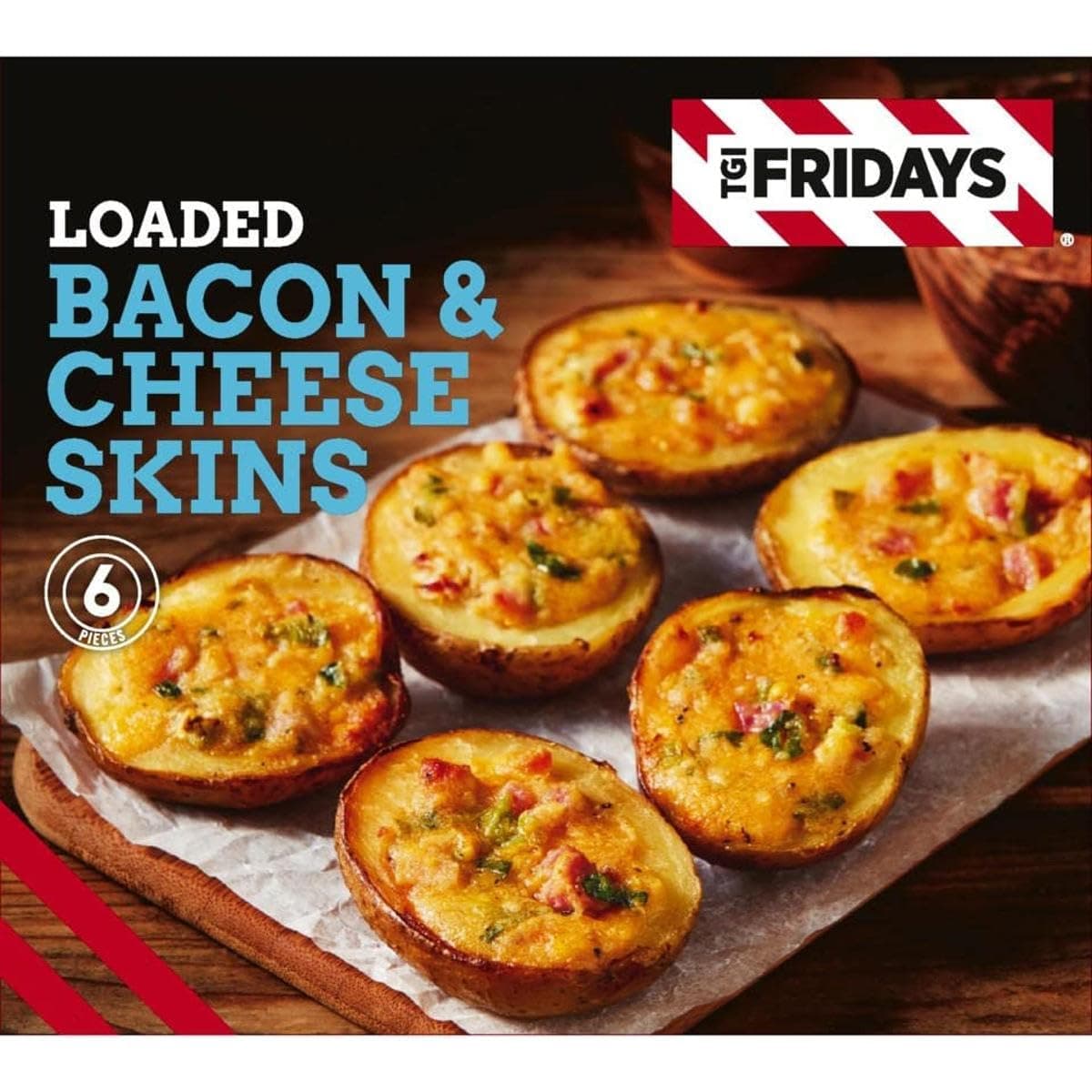 Tgi 270g Bacon & Cheese Potato Skins