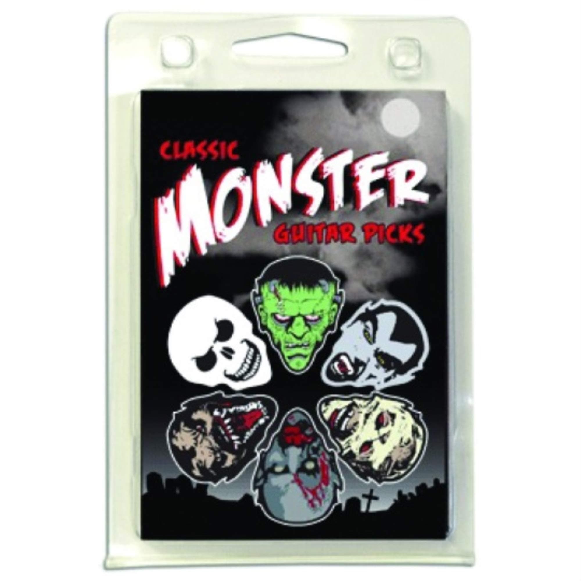 Hot Picks 1LPRCS Monster Guitar Pick Pack 6 Count