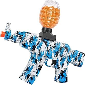 AnstoyElectric Gel Ball Blaster, High-Speed Gelfire Blaster for Orbeez with Eyewear, Splatter Ball Toys for Outdoor Shooting Game Party Gift Ages 14 & Up - Graffiti