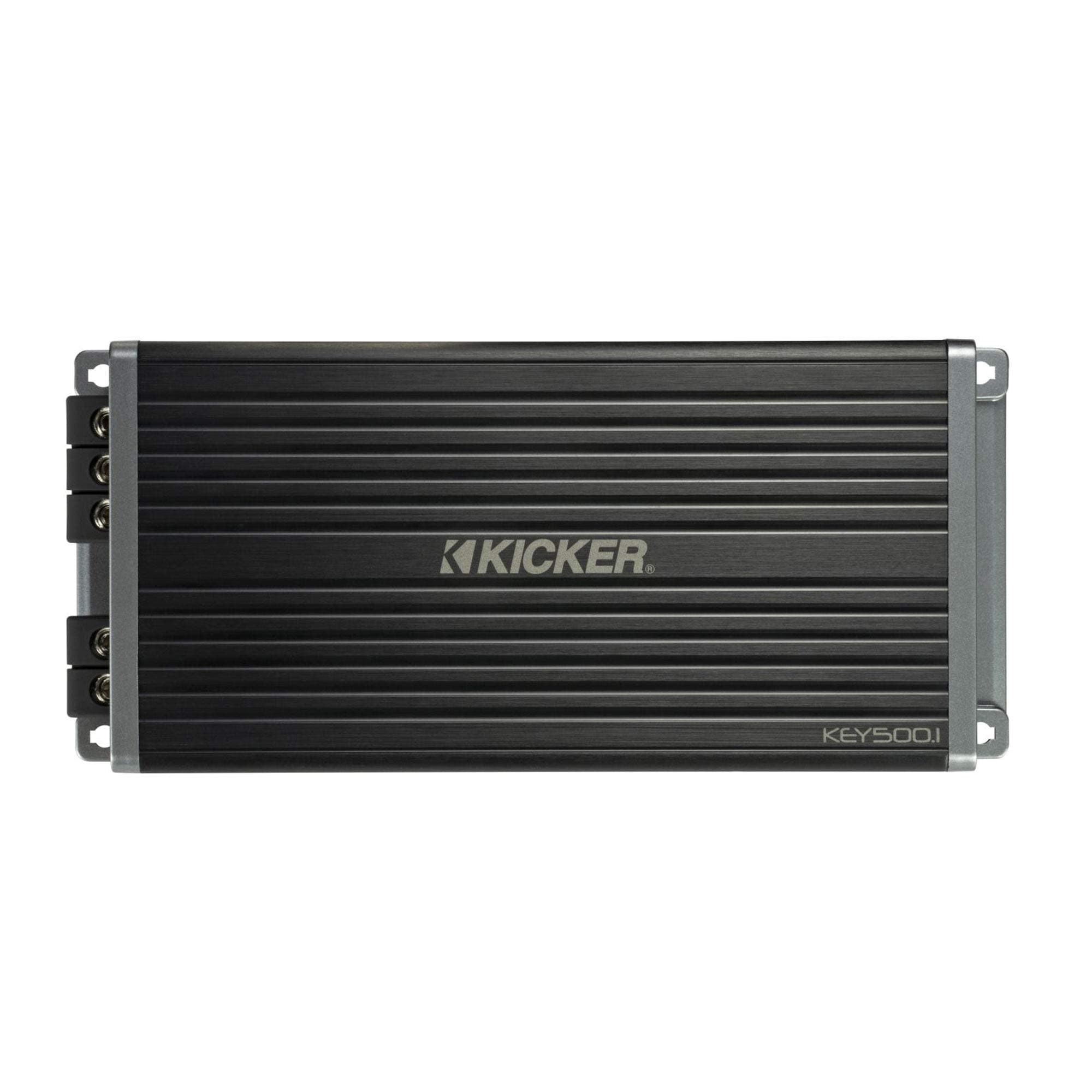 Kicker KEY5001 500w Mono Amplifier w/Bass Revealer Processor Smart Amp 47KEY5001