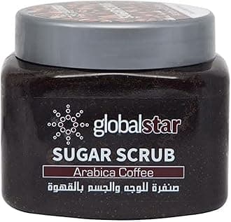 Global Star Coffee Sugar Face And Body Scrub, 600 ml, Multicolour (coffee, 600ml)