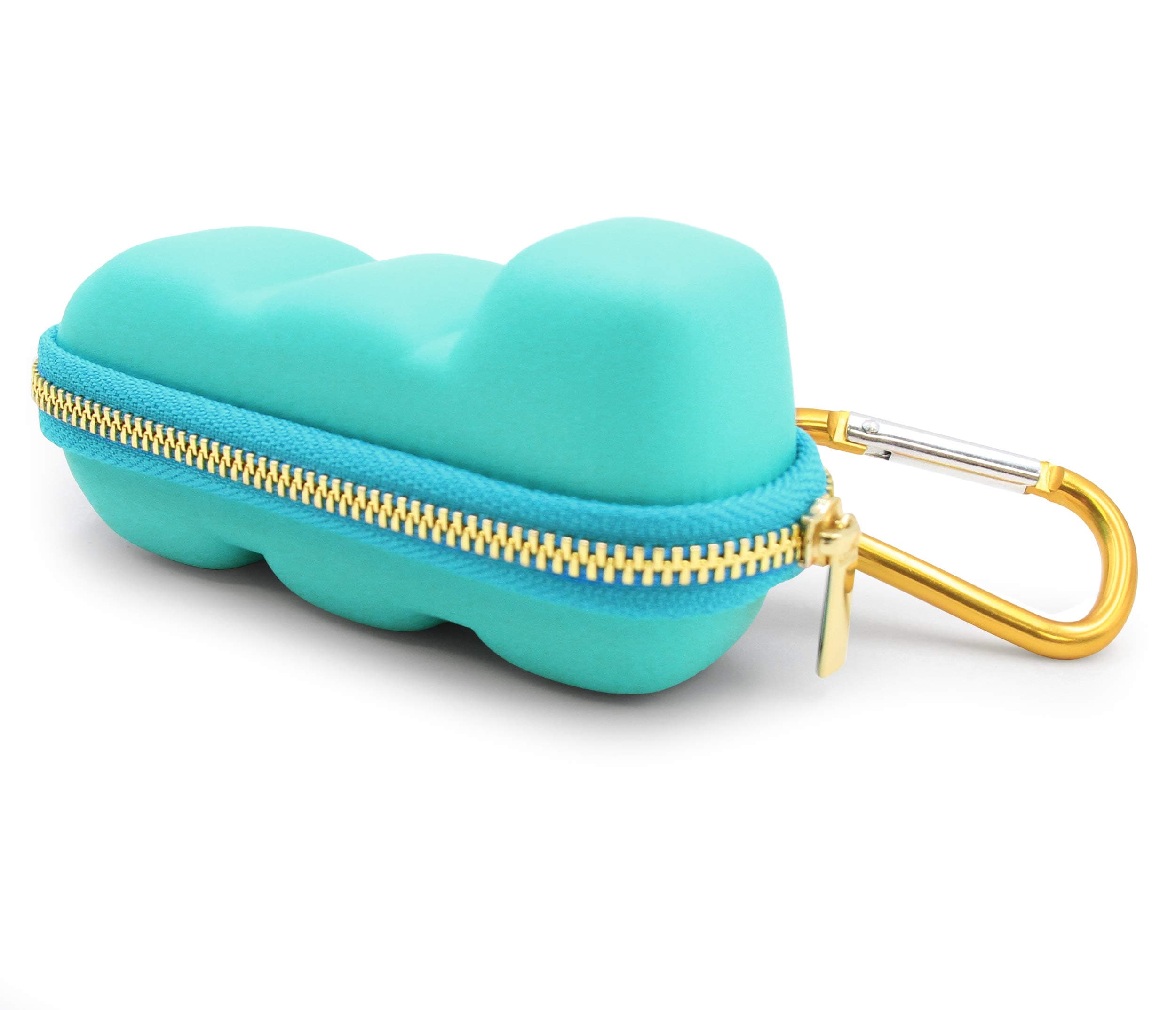 Turquoise Asthma Inhaler Travel Case, Does Not Include Inhaler Medicine