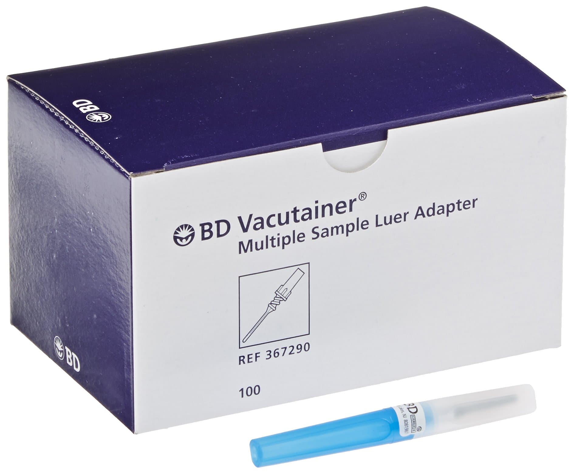 BD 367290 Vacutainer Multiple Sample Luer Adapter and Holder (10 Cases of 100)