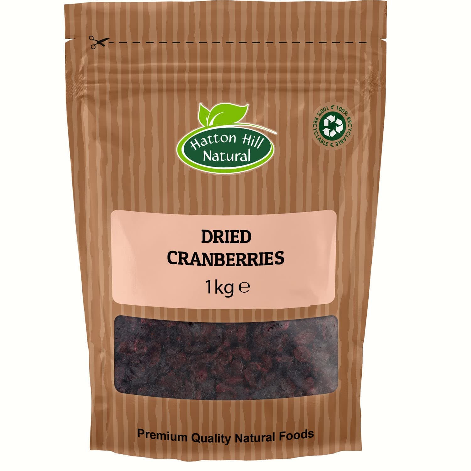 Dried Cranberries 1kg by Hatton Hill