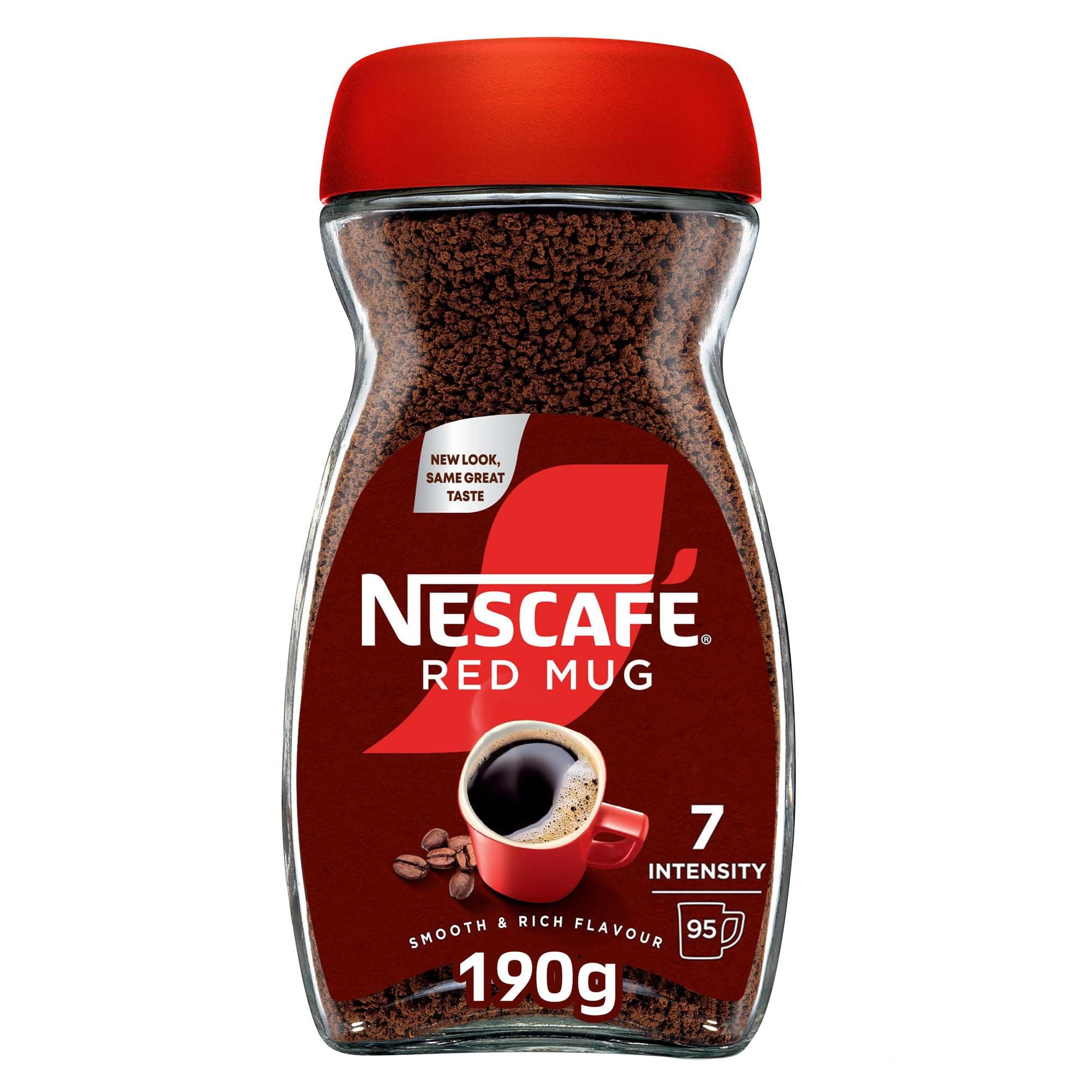Nescafe Red Mug Instant Coffee, 6.7 oz ℮ 190 g قهوة سريعة التحضير نسكافيه ريد ماج