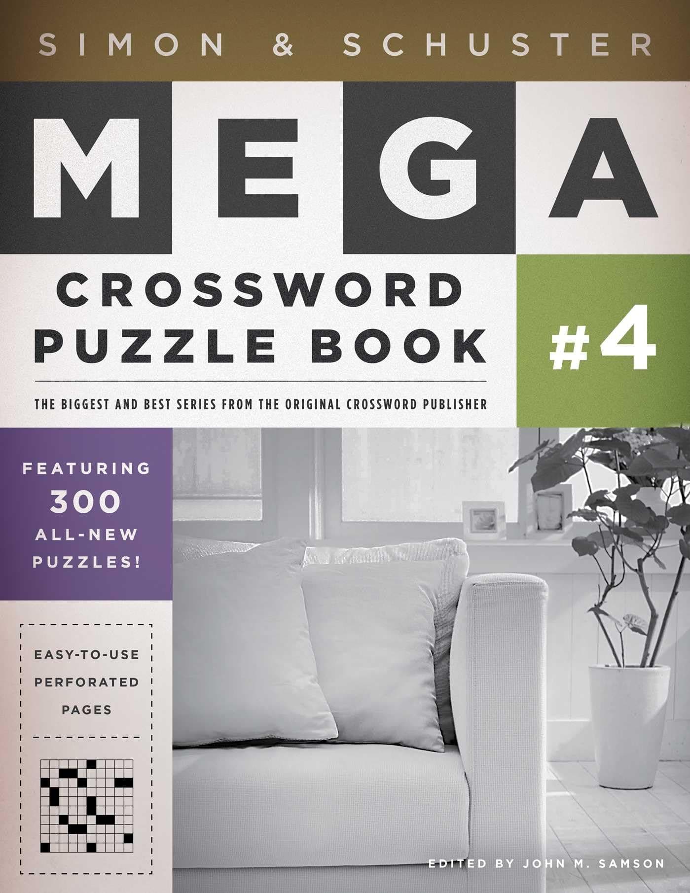 Simon & Schuster Mega Crossword Puzzle Book #4 (4)