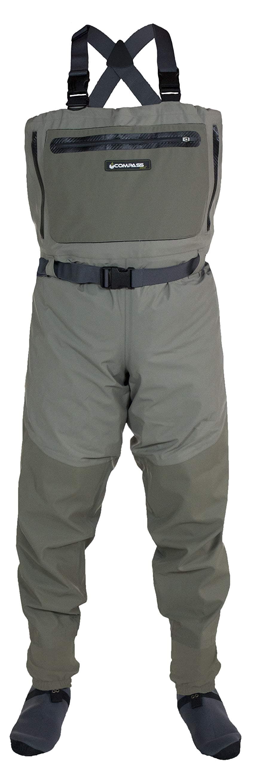 Compass 360 Ledges II Breathable Stockingfoot Chest Wader