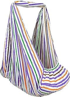 beetot Cotton New Born Baby Swing Cradle (Jhula) | Cradle Cloth, Removable Mattress Bed, and Mosquito Net (No Any Hanger Or Spring| Weight Capacity up to 20kg | Age from 0-12 Months | (Violet)