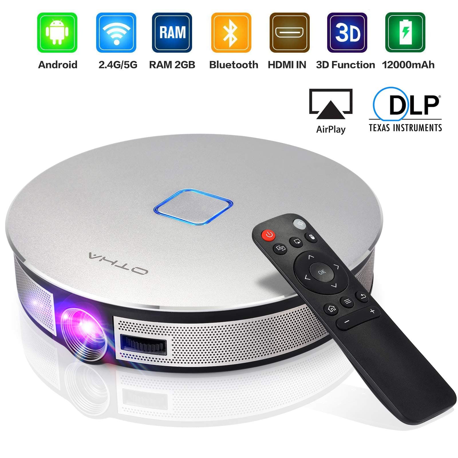 3500 Lumens Projector 3D