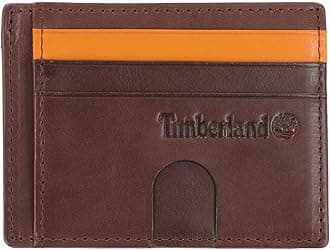 TimberlandMen's Slim Leather Minimalist Front Pocket Credit Holder Wallet, Brown (Altroz Card Case)